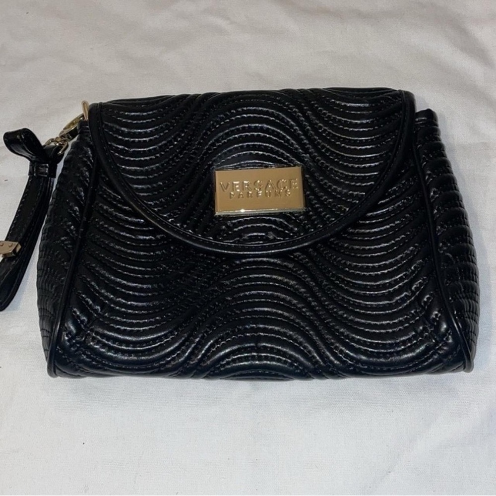 Versace Parfums Black Quilted Women's Bag - Picture 3 of 5